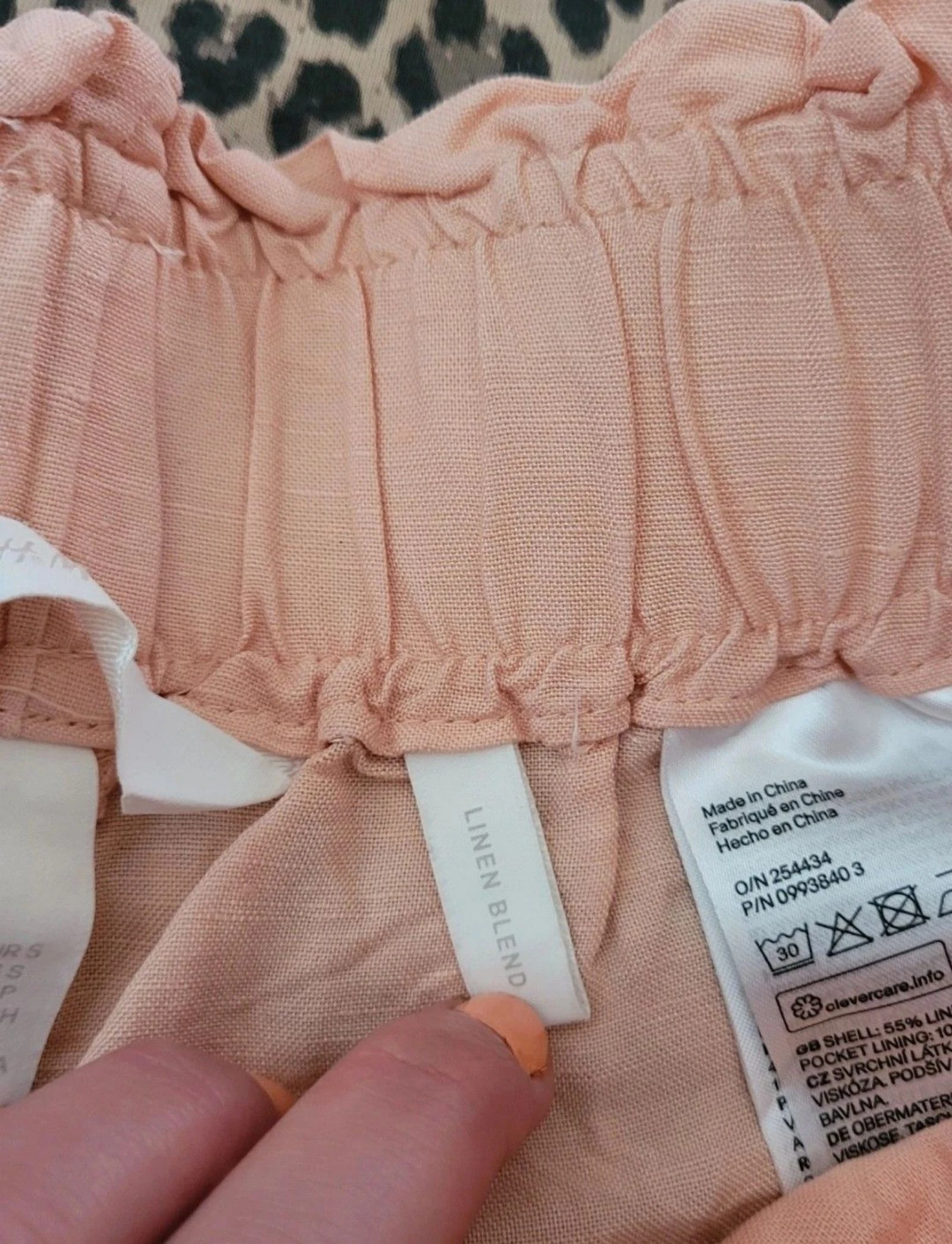 Short en lin – photo 2
